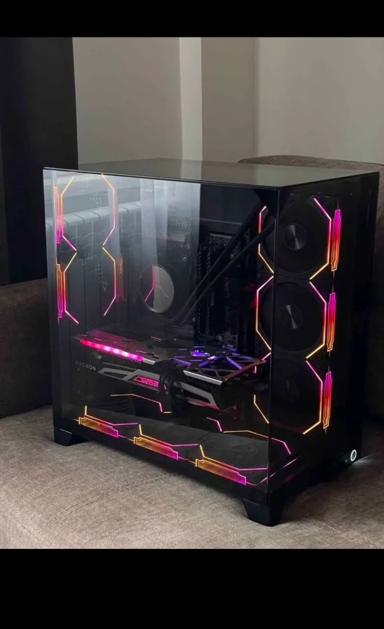 KIT 10x Fans Prism 4RS PRO Preto RGB