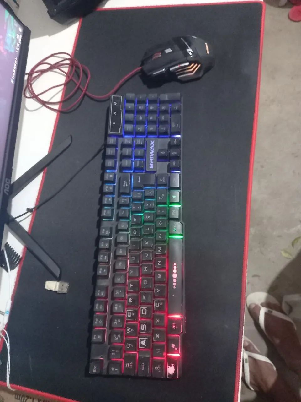 CPU GAMER COM MOUSE E TECLADO  - Foto 5