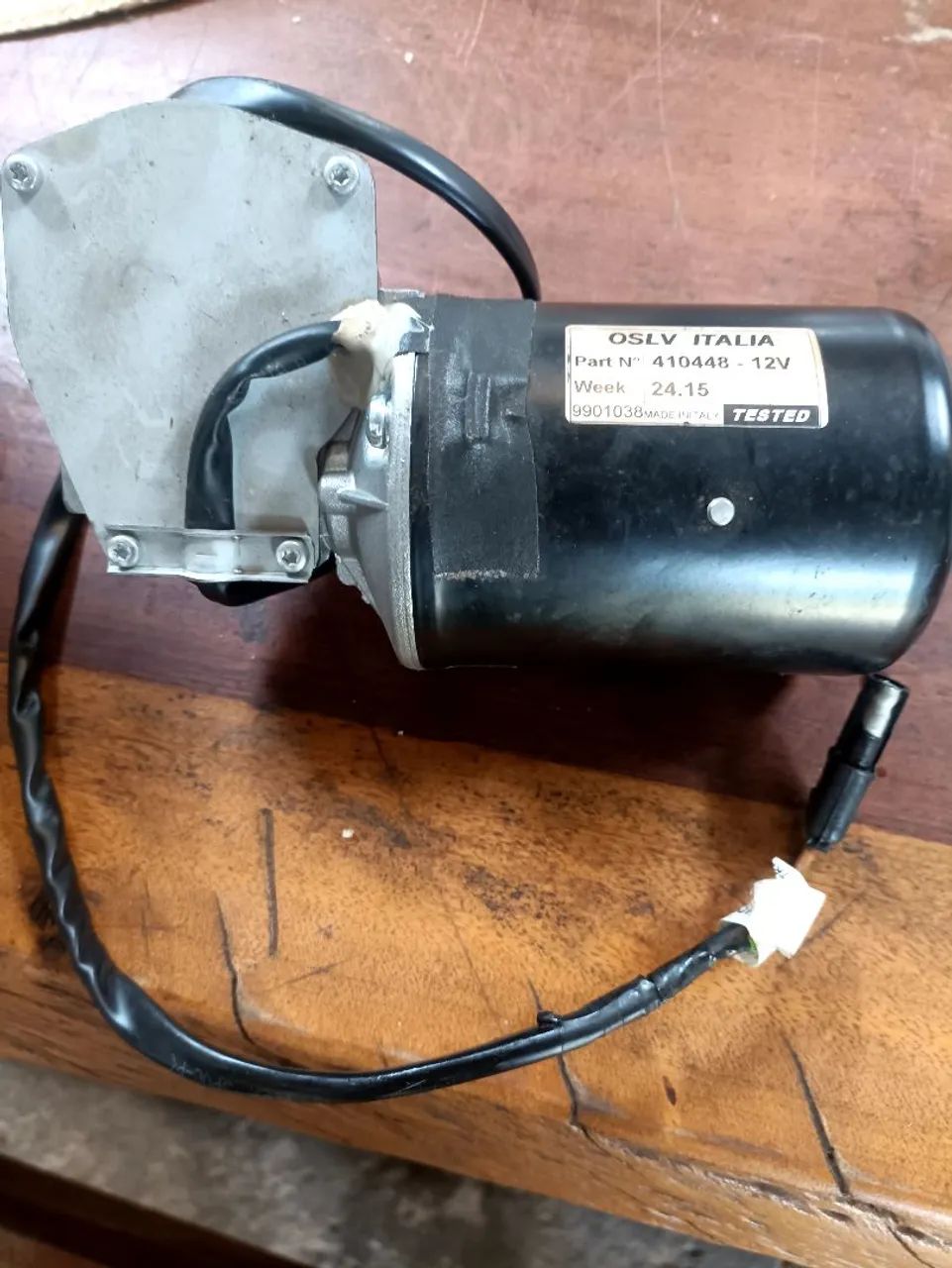 MOTOR ELÉTRICO DE ACIONAMENTO DO CILINDRO DA COLHEITADEIRA - Foto 3