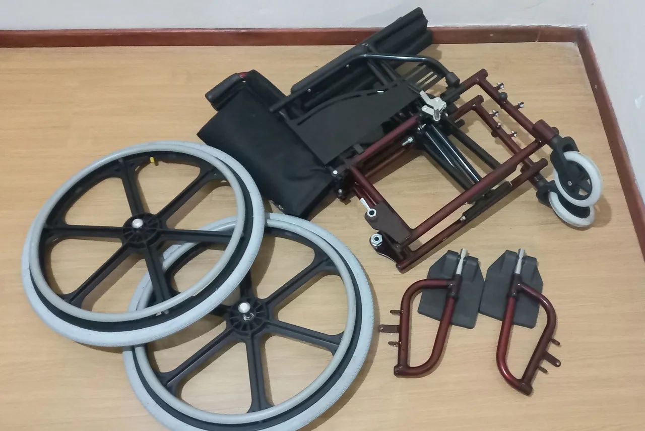 Cadeira de Rodas até 130kgs - Foto 5