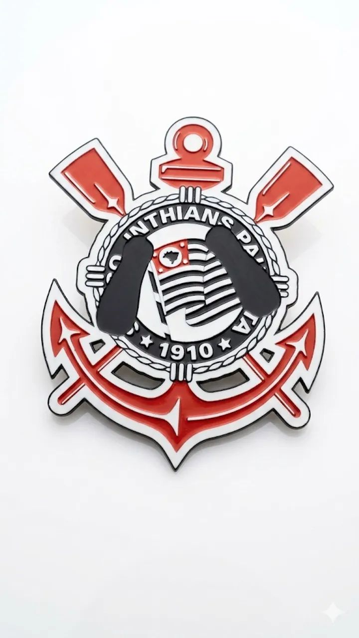 Mascote Corinthians com escudo (25cm) - Foto 3