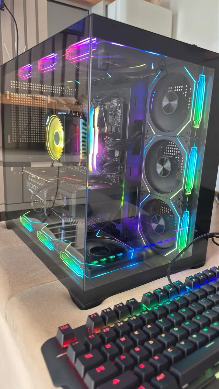 PC Gamer/Streaming R5/RTX/32GB RAM + Monitor 27? QHD 2K - Foto 2