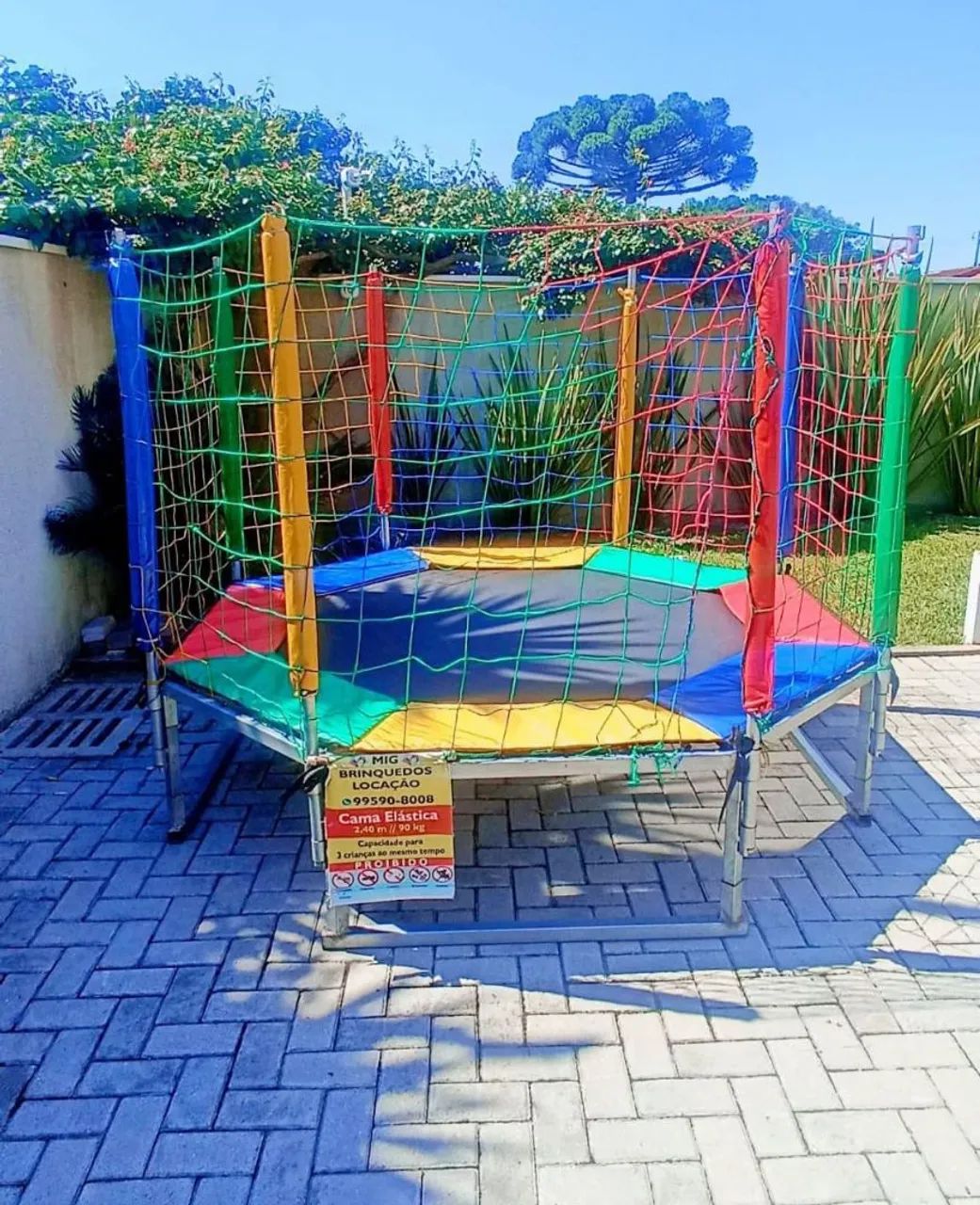 Vendo cama elástica 2,40 MT  - Foto 2