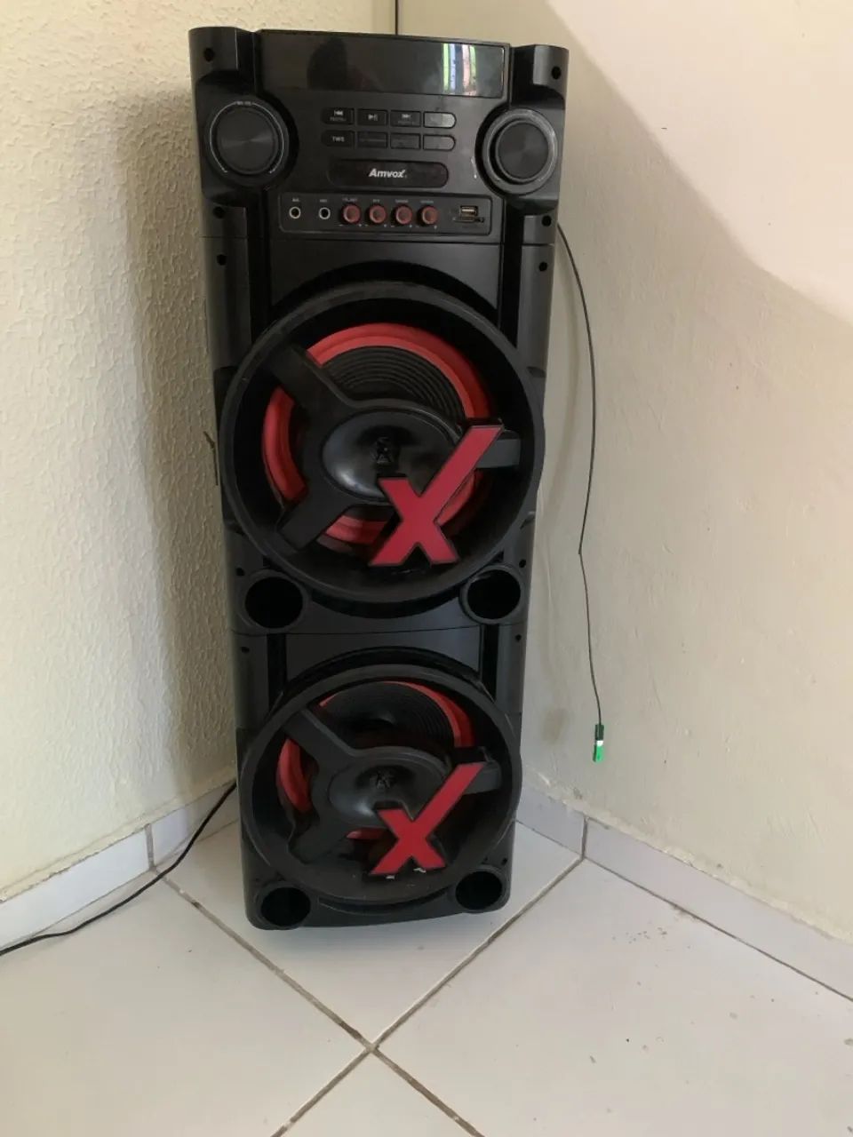 Caixa de som nova