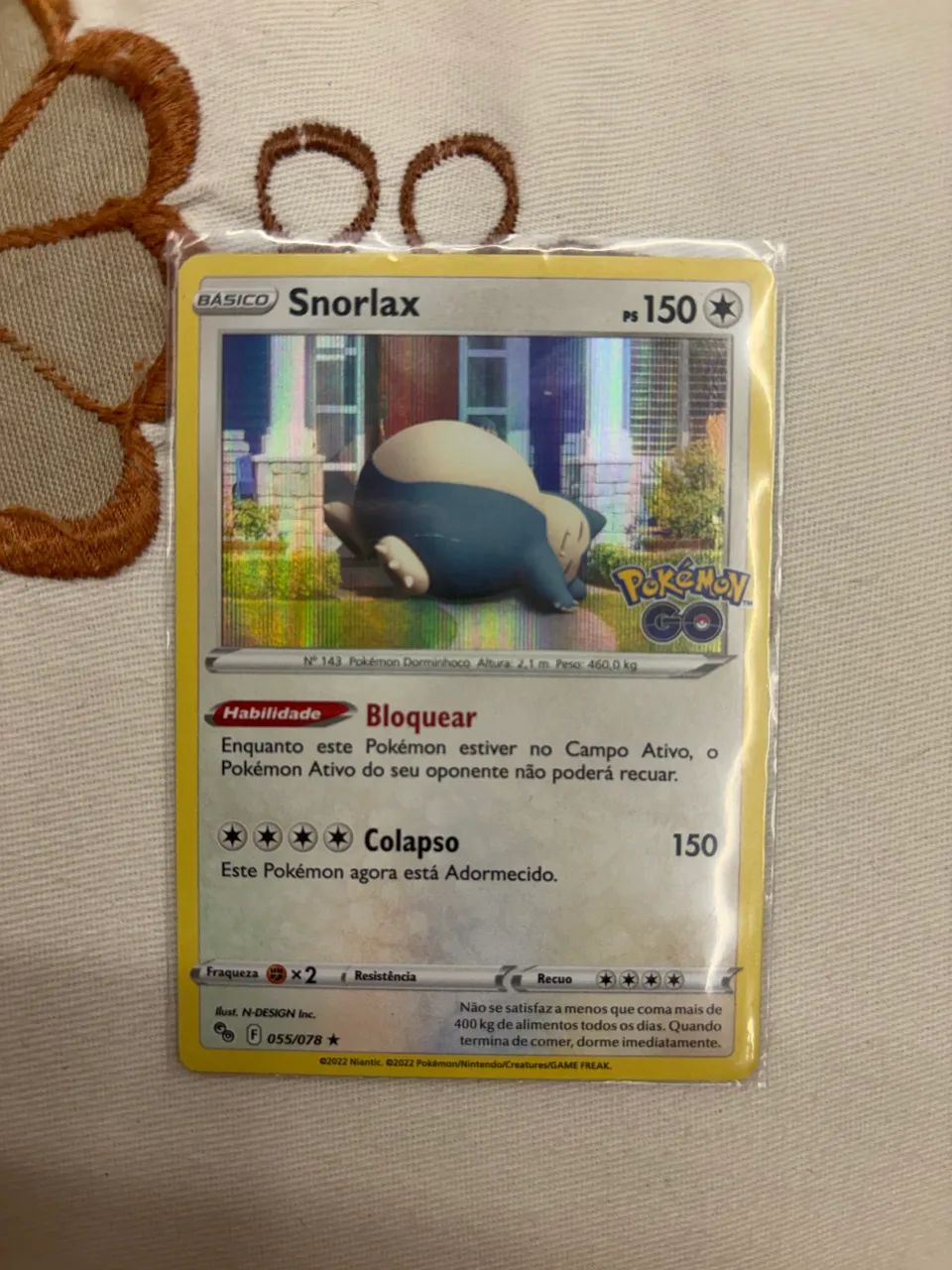 Carta Pokémon Snorlax - Foto 2