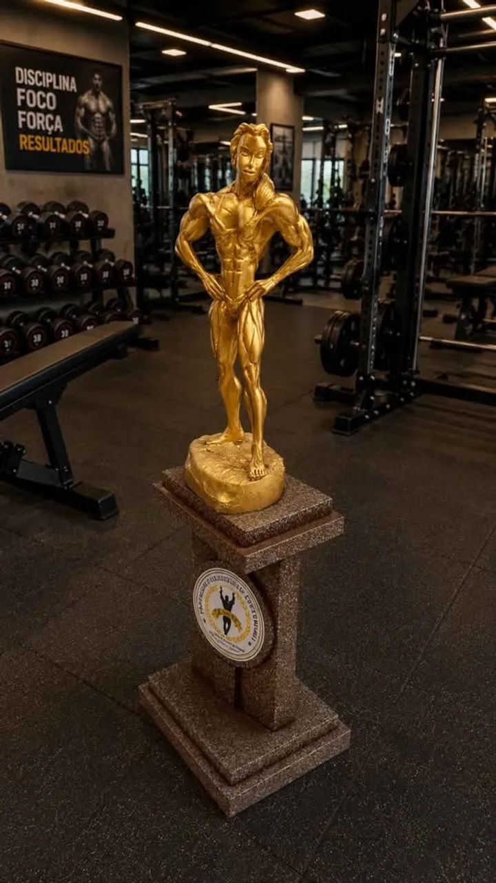 Troféu fisicuturismo - Foto 3