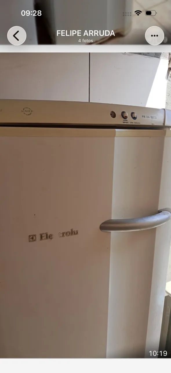 Freezer vertical 
