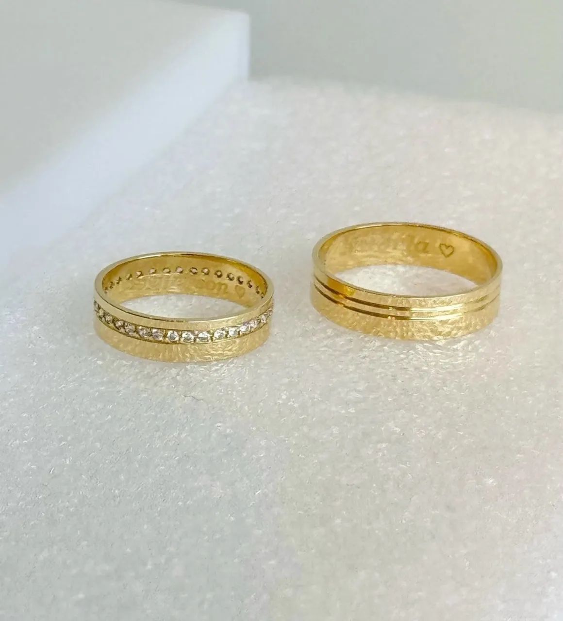 ALIANÇA DE OURO18K - Foto 2