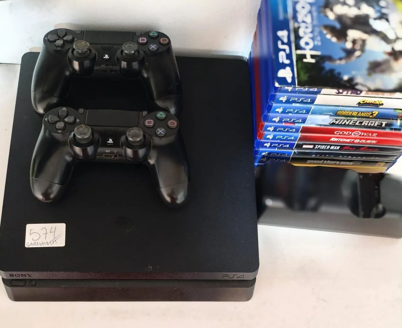PS4 SLIM USADO 1T Perfeito estado - Foto 5