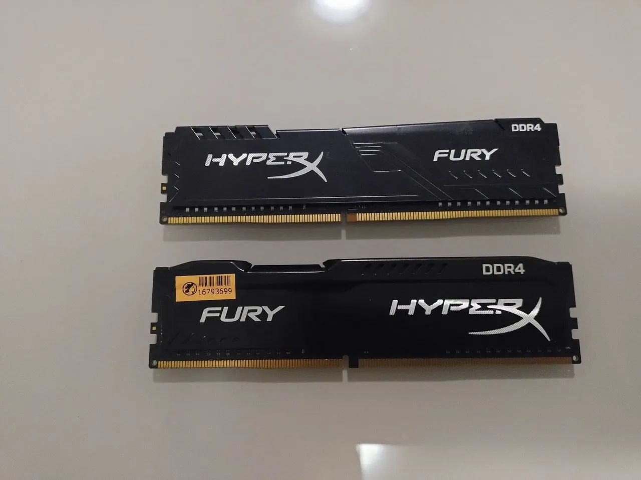 Memória DDR4 16GB 2400Mhz (2x8gb)Dual Channel Kingston Fury