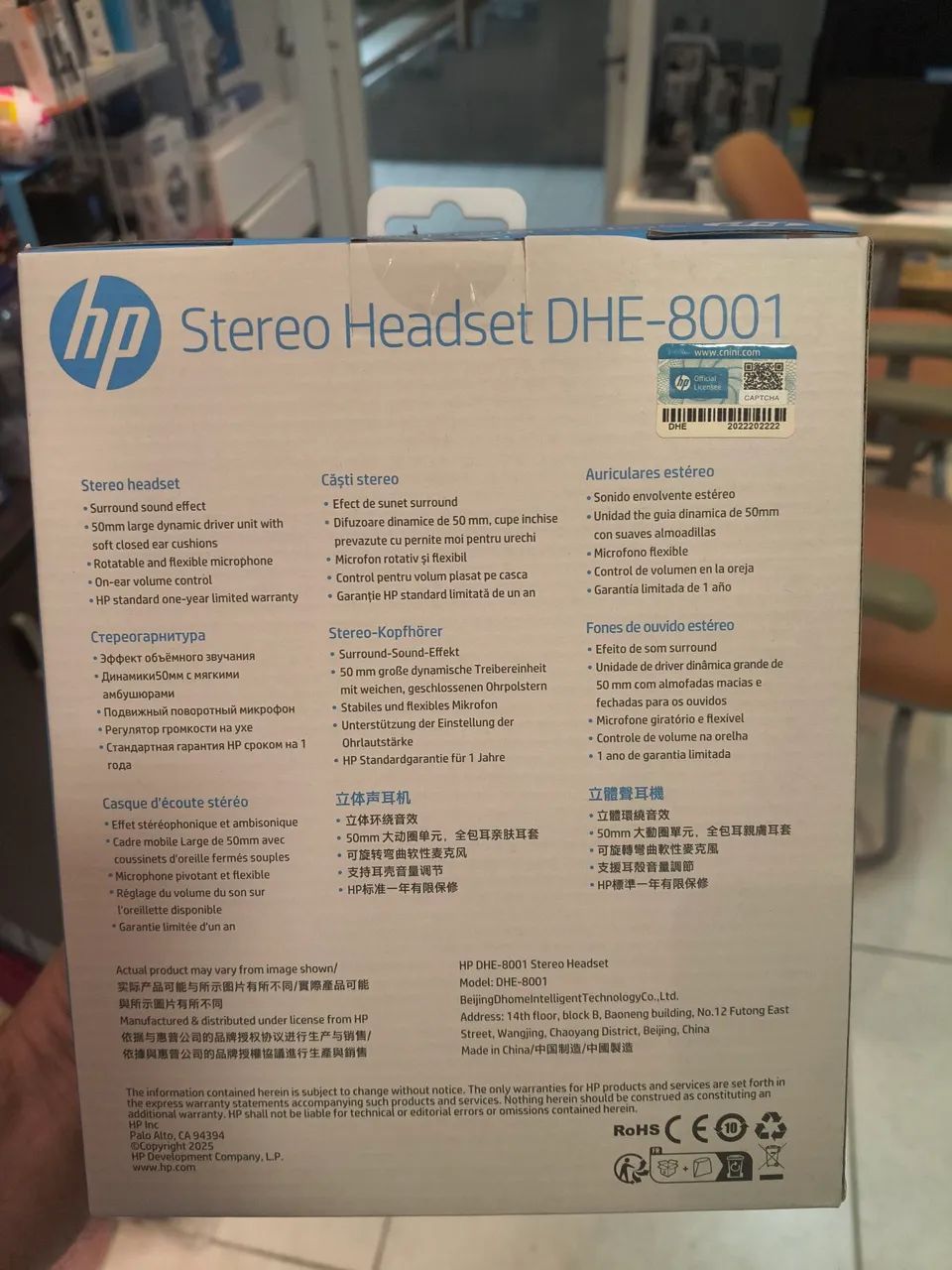 Headset gamer HP  - Foto 3