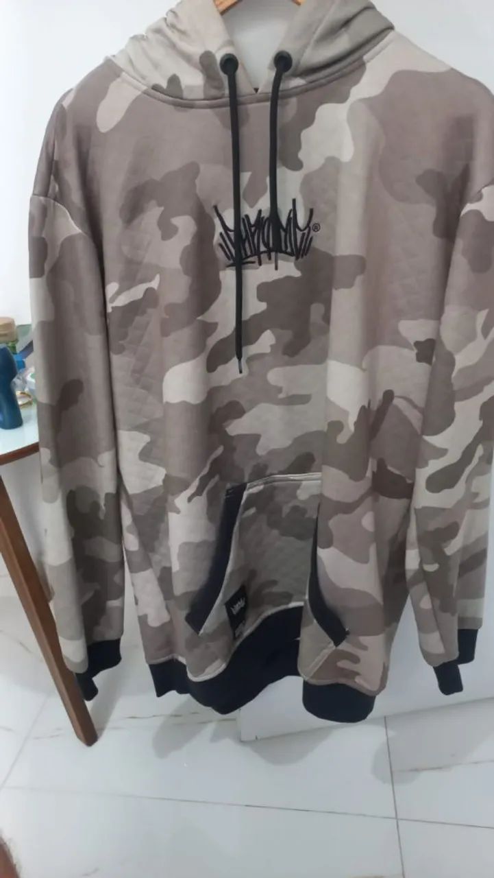 Casaco Moletom chronic camuflado 