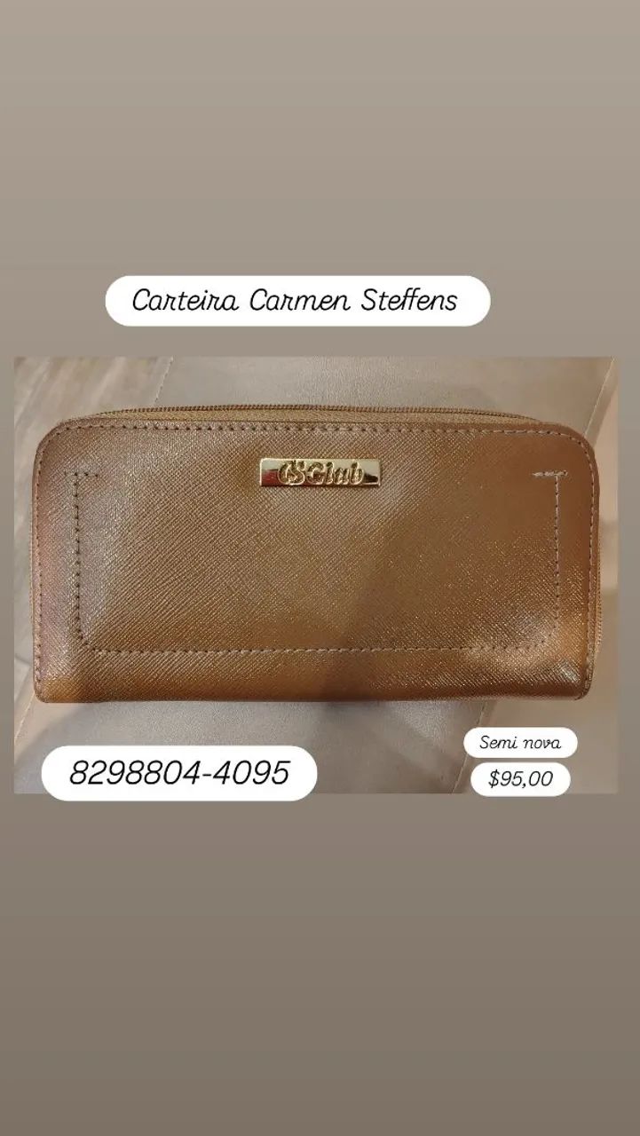 Carteira Carmen Steffens 