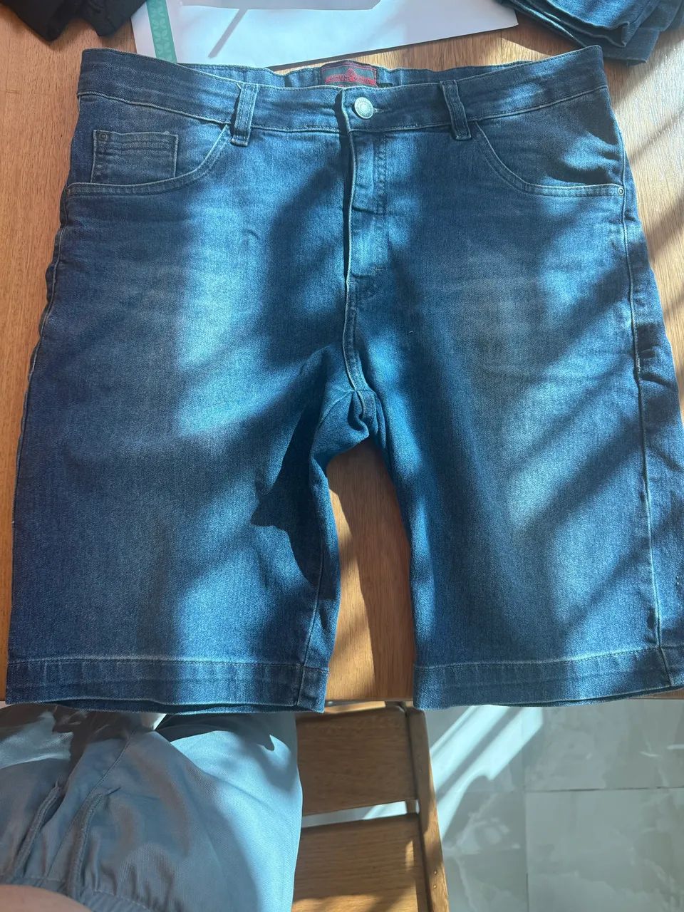 Bermuda jeans Air Waves n46 com elastano