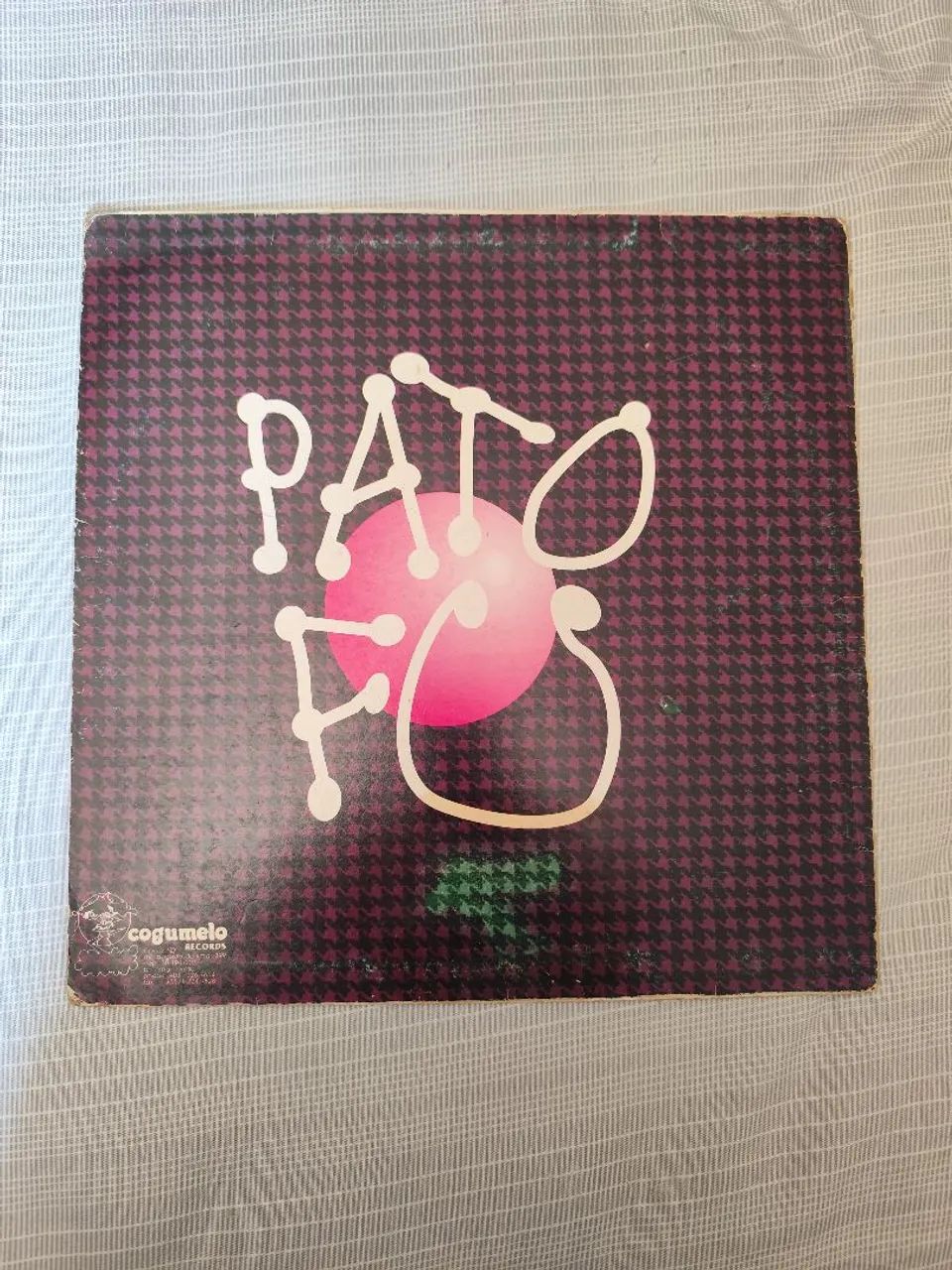 Capa disco de vinil lp Pato Fu