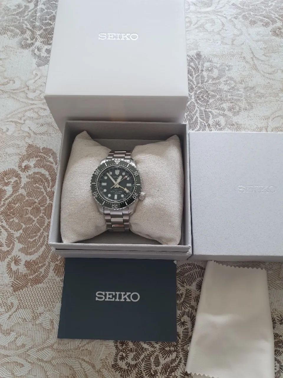 Relógio Seiko prospex GMT 3Days 