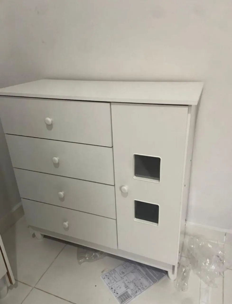 COMODA E BERÇO 100% MDF - Foto 4