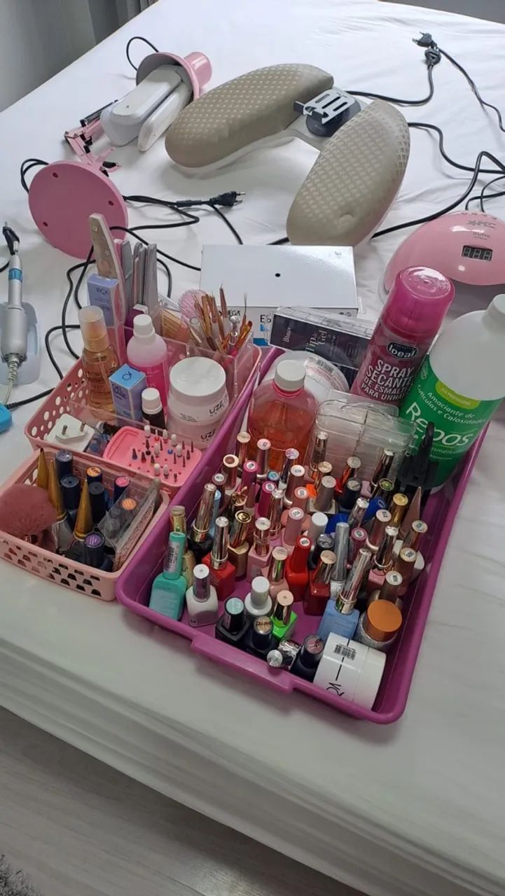 Kit nail designer manicure novos  - Foto 2