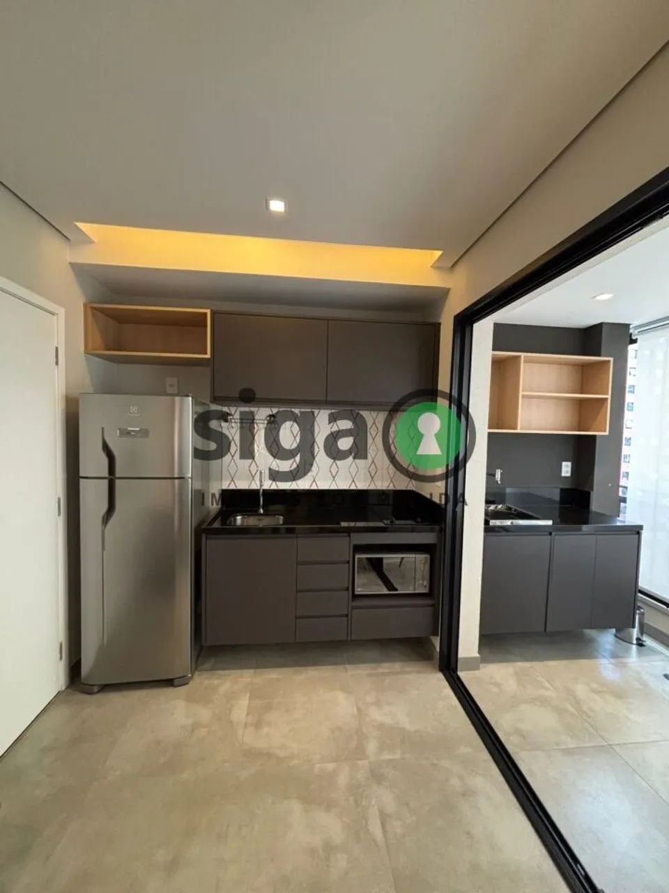 Apto compacto premium em Rua Sem Saída* ? pronto para morar, com *1 suíte e 1 vaga - Foto 2