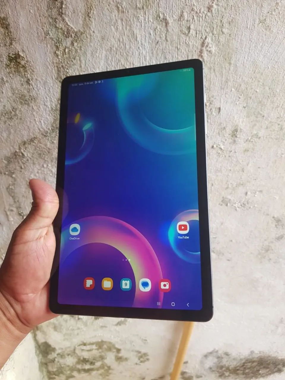 Tablet Samsung grandão + cabo  - Foto 3