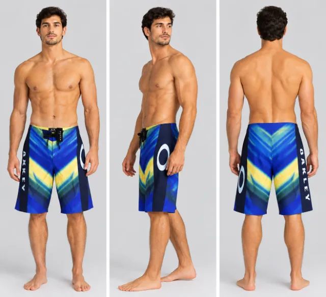 Bermuda Oakley Gnar Shock Boardshorts Tam 40 - Foto 3