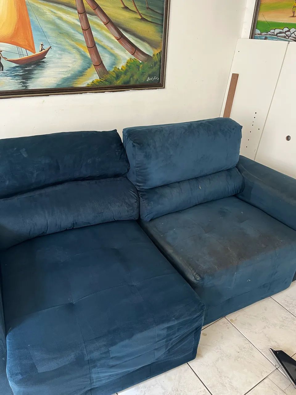 Higienizaç ão de estofados - Foto 2