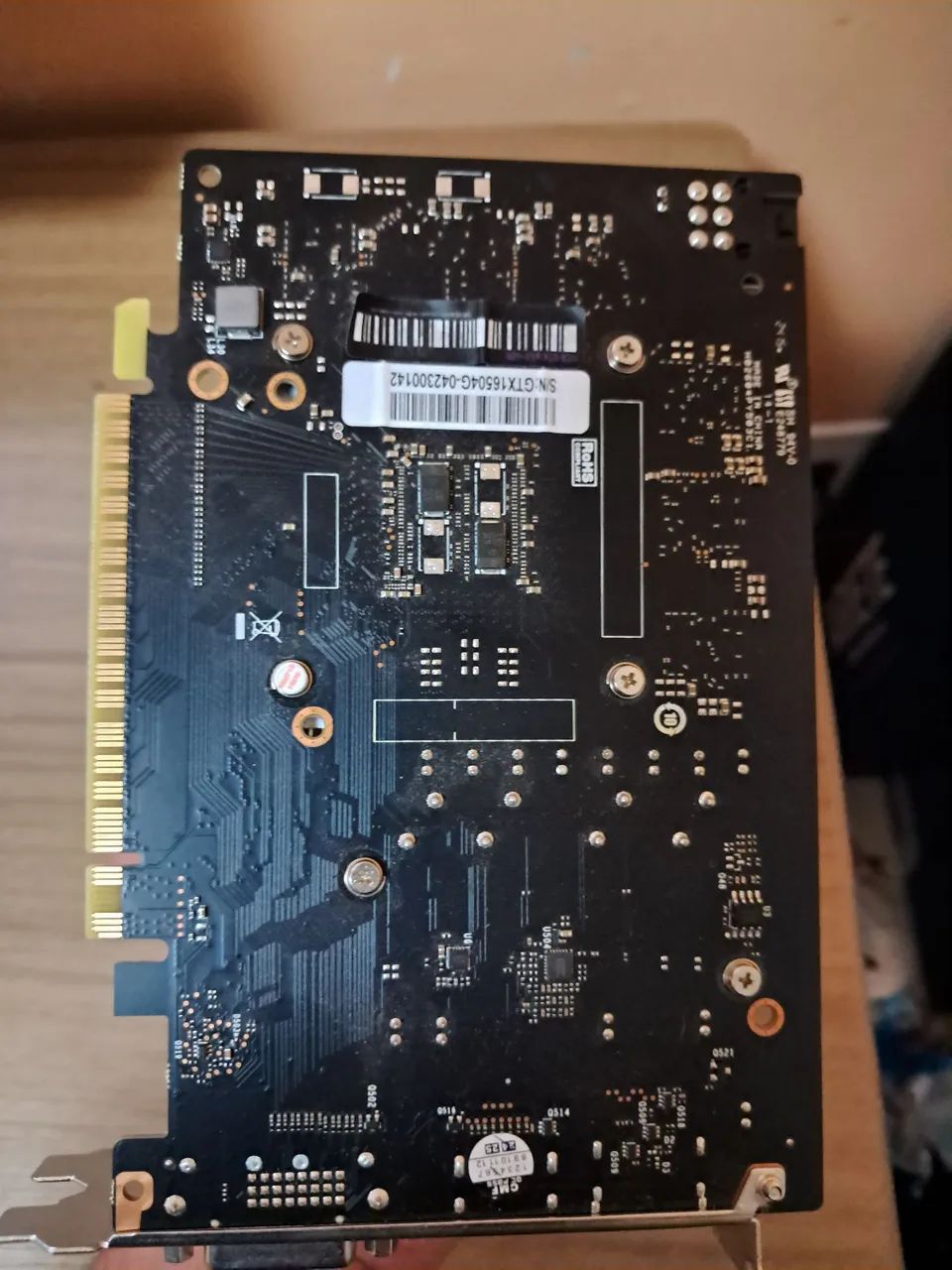 Placa de video 1650,4vram - Foto 3