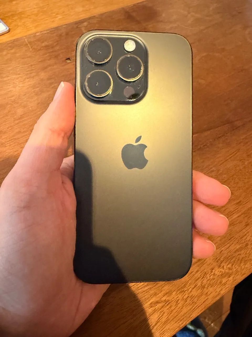 iPhone 16 Pro 256GB Black Titanium - muito bem conservado - Foto 3