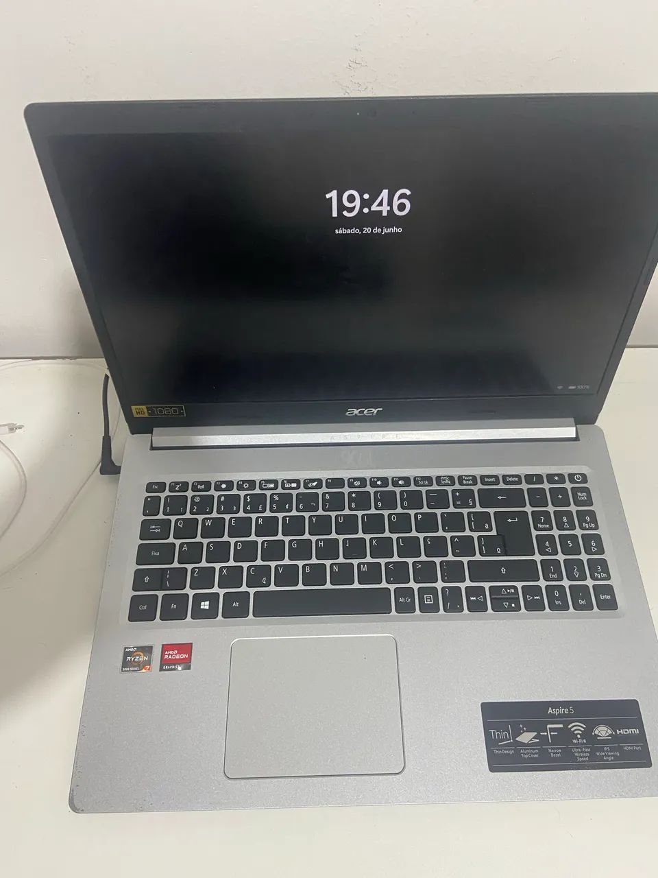 Notebook Acer Aspire 5 Ryzen 7 - Excelente estado - Foto 4
