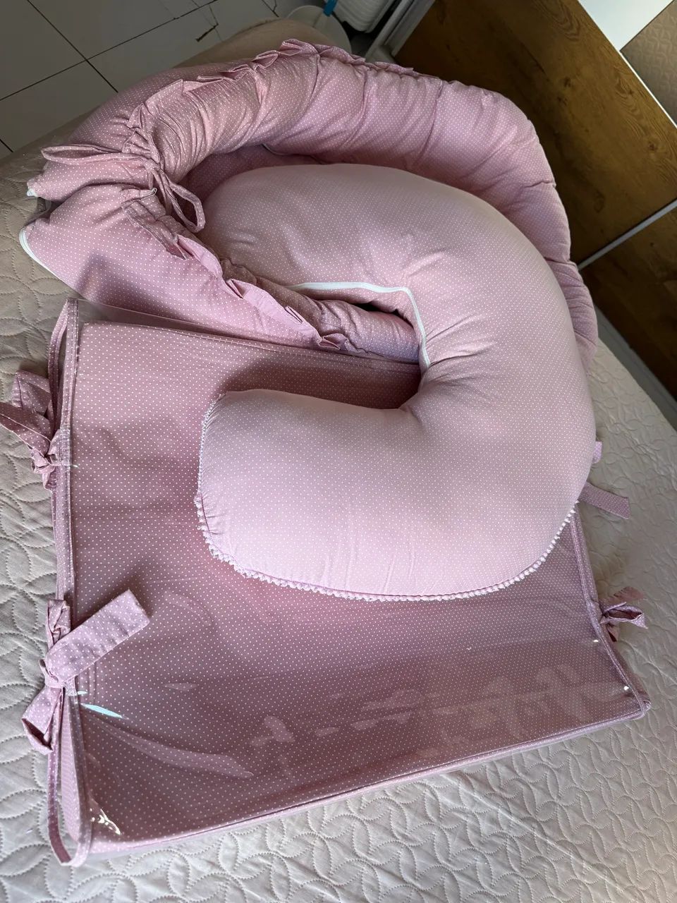 Trocador bebê e kit ninho  - Foto 4