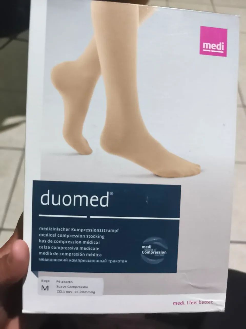 Meias de compressão 