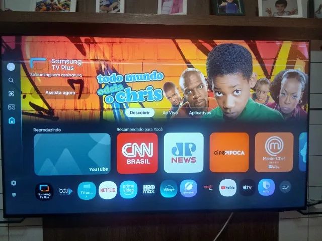 SmartTV Samsung UHD Crystal 58 polegadas. ACEITO CARTÃO!! - Foto 3