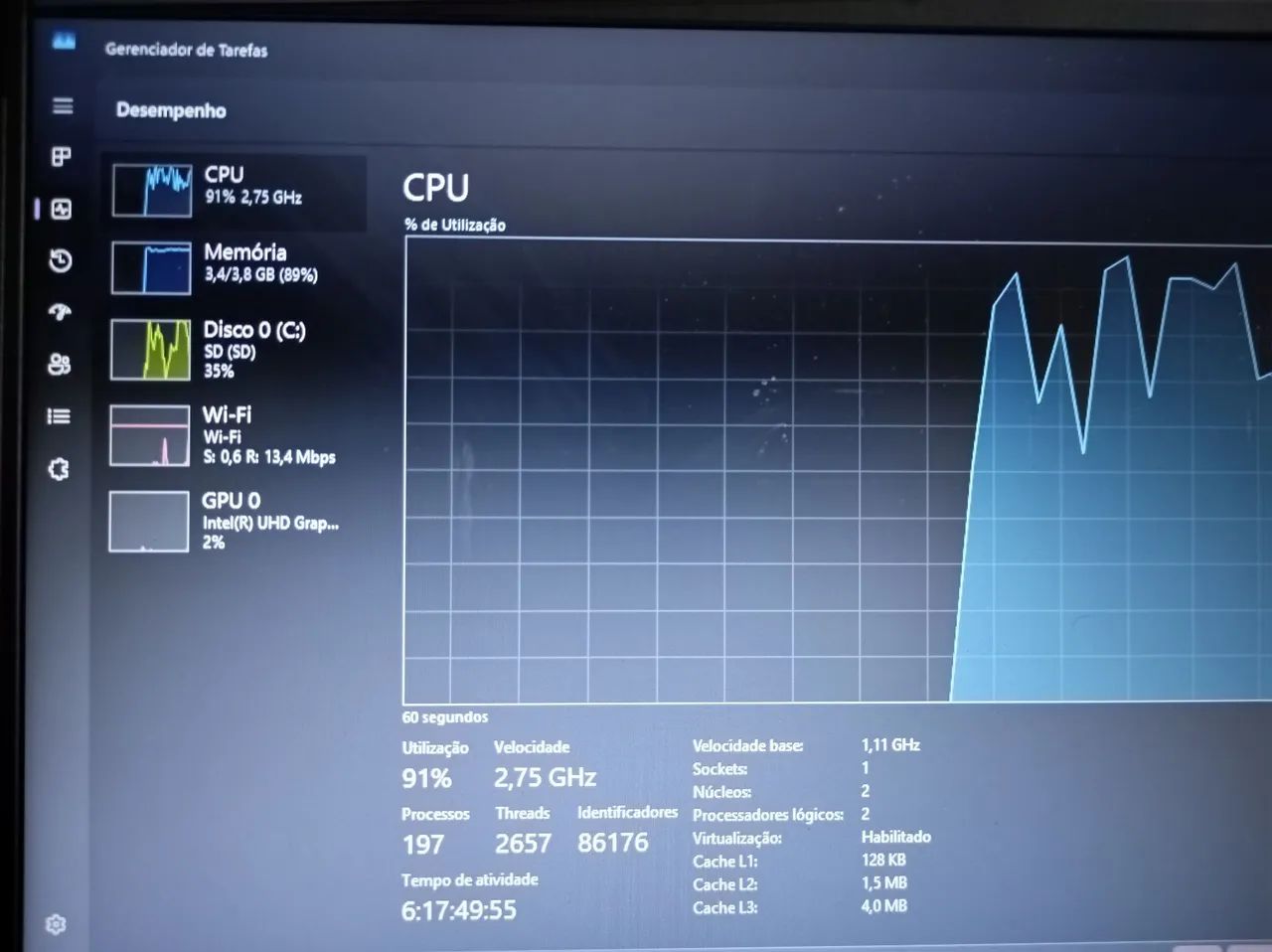 Notebook positivo 