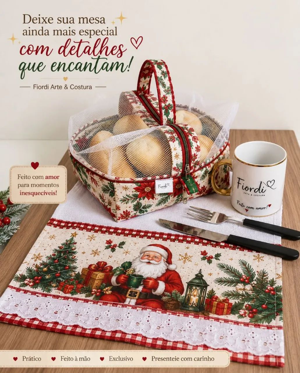 Kit Panos de Prato e Cesto de Pães!!! - Foto 2