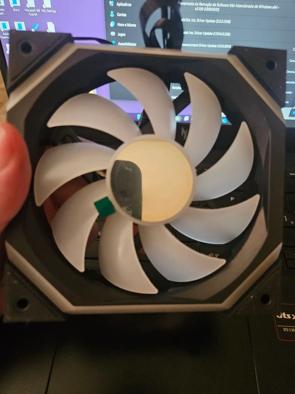 Ventoinha galaxy se pc cooler rgb - Foto 4
