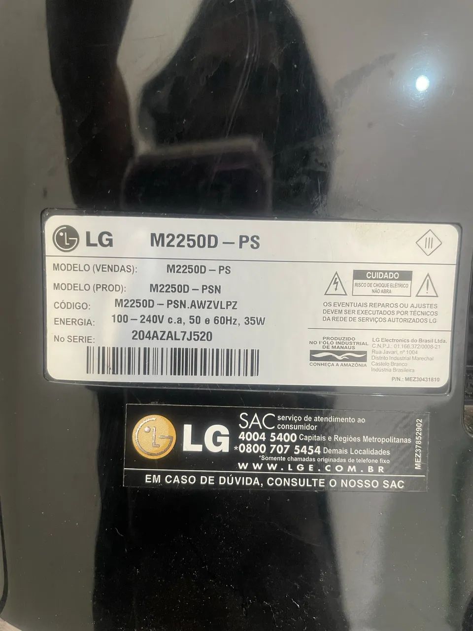 Monitor LG 17 Full Samsung M2250D com Chromecast - Foto 3