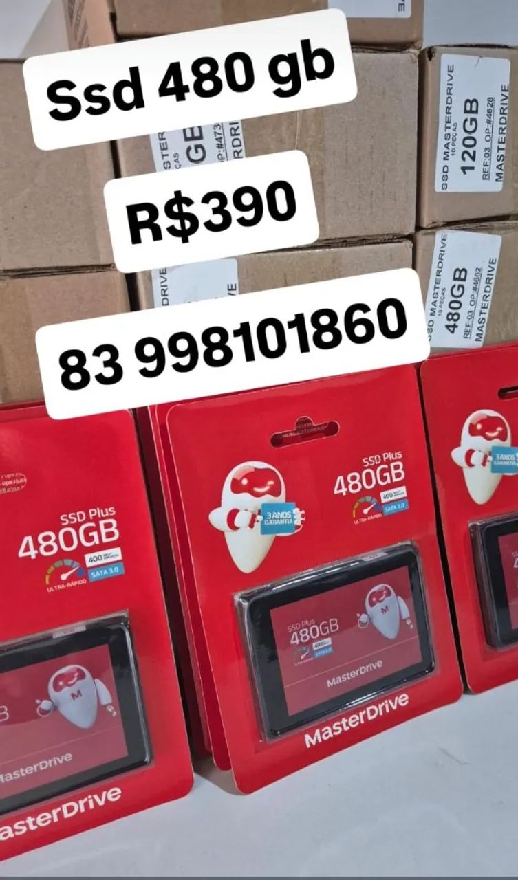 Ssd sata 480 Gb 