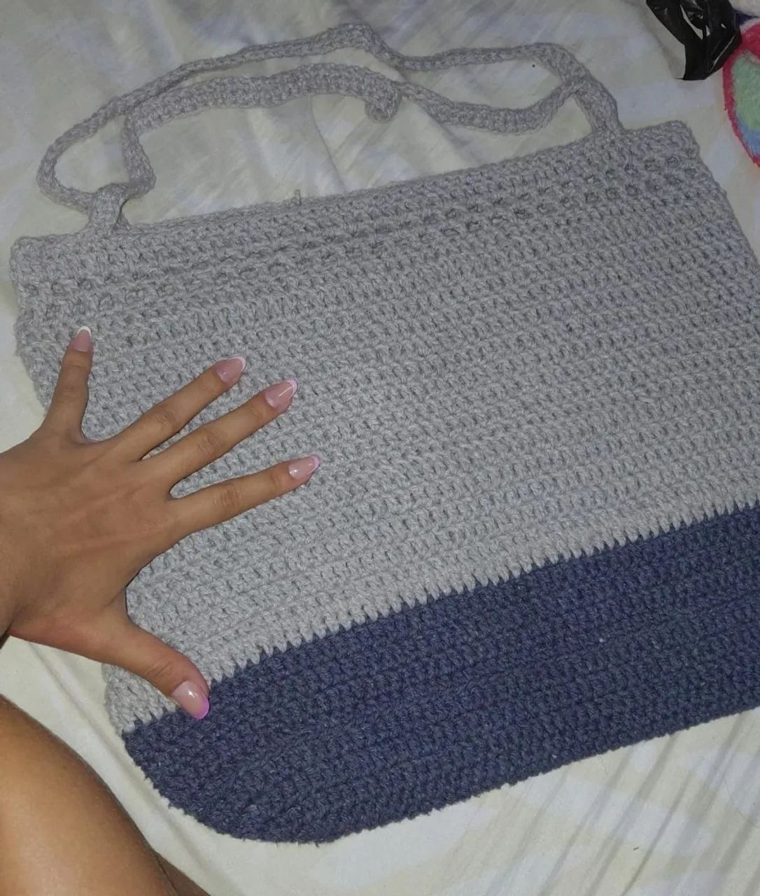 Bolsa de crochê  - Foto 4