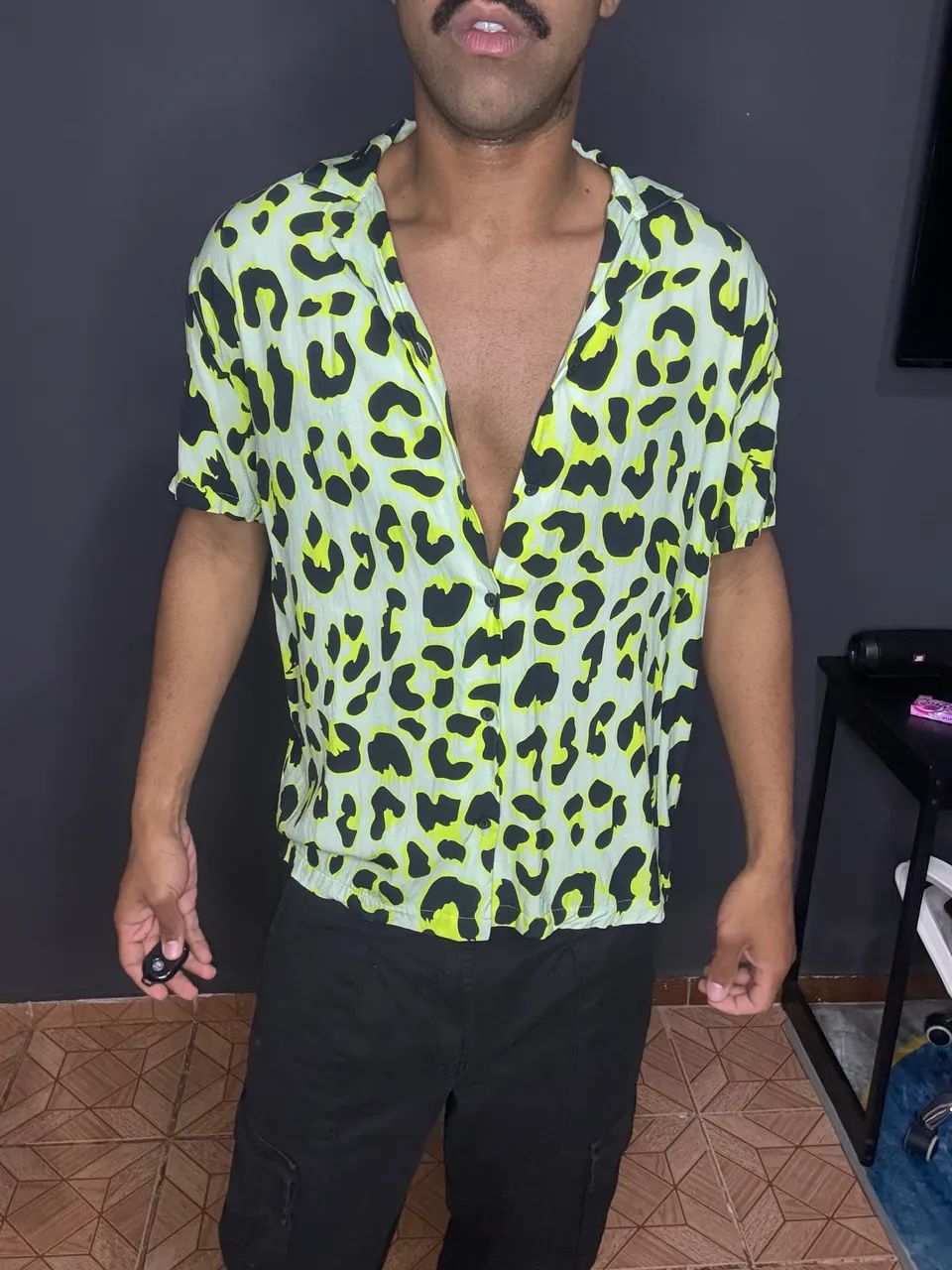 Camisa Viscose Animal Print - Foto 2