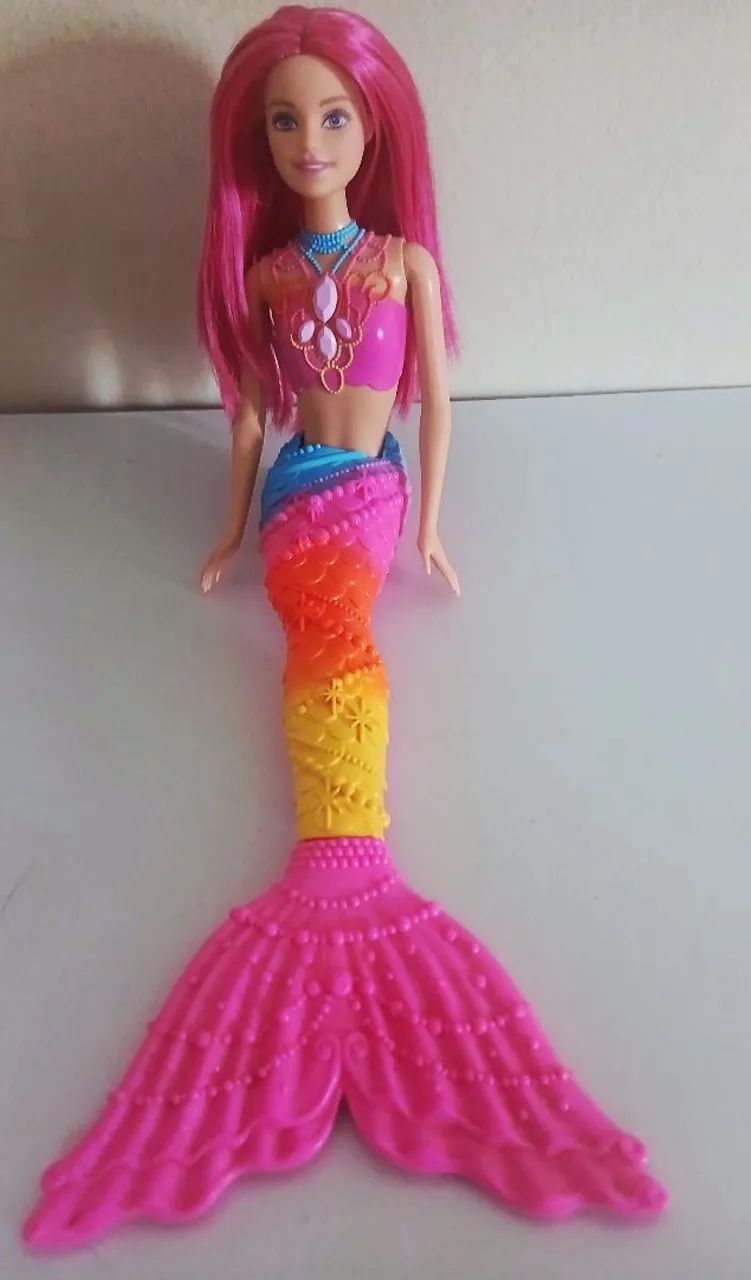 Barbie sereia Dreamtopia Rainbow - Foto 2