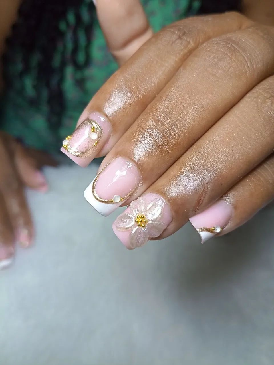 Alongamentos em gel- Nail designer  - Foto 4