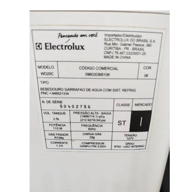 Bebedouro Eletrolux 127 V com sistema refrigeração  - Foto 5