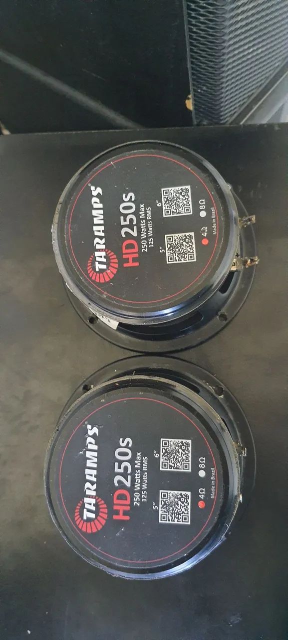 2 alto falante 5 polegadas Taramps HD250s 125W RMS - Equipamentos