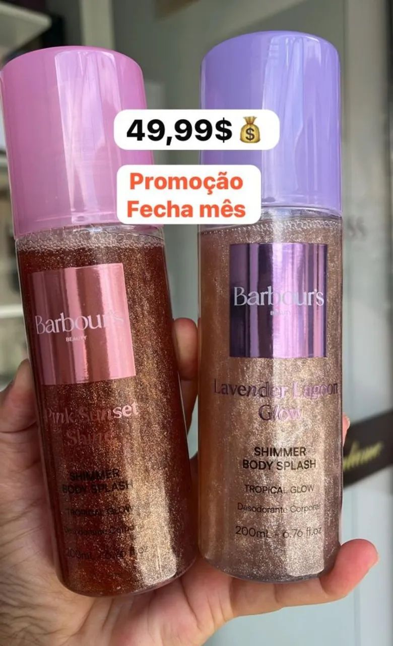 Promoção Body spalsh barbors