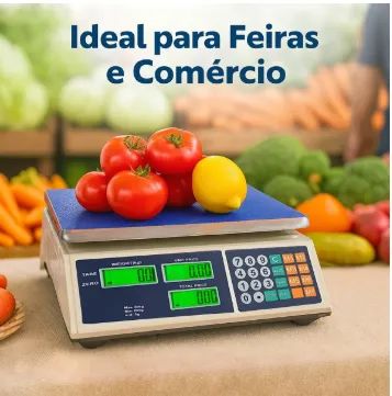 Balança Digital Comercial Até 40kg Alta Precisão Bivolt - Foto 2