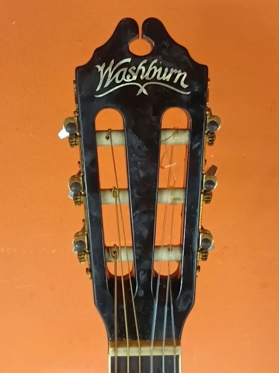 Violão washburn modelo EAC12B NYLON - Foto 3
