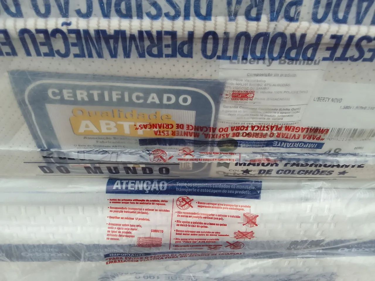 Colchão casal liberty Queen Ortobom conservado  - Foto 3