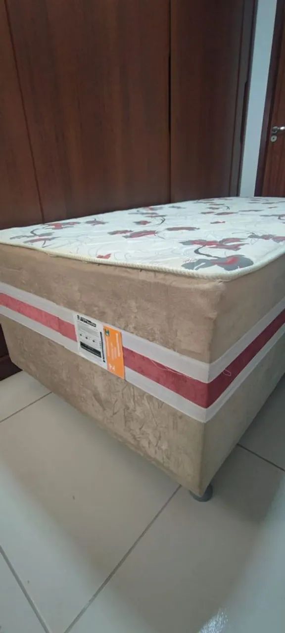 Cama box solteiro 