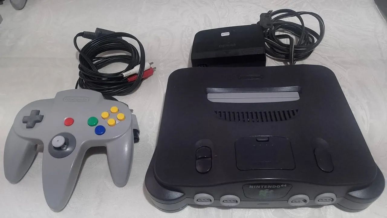 Nintendo 64 Funcionando Perfeitamente 
