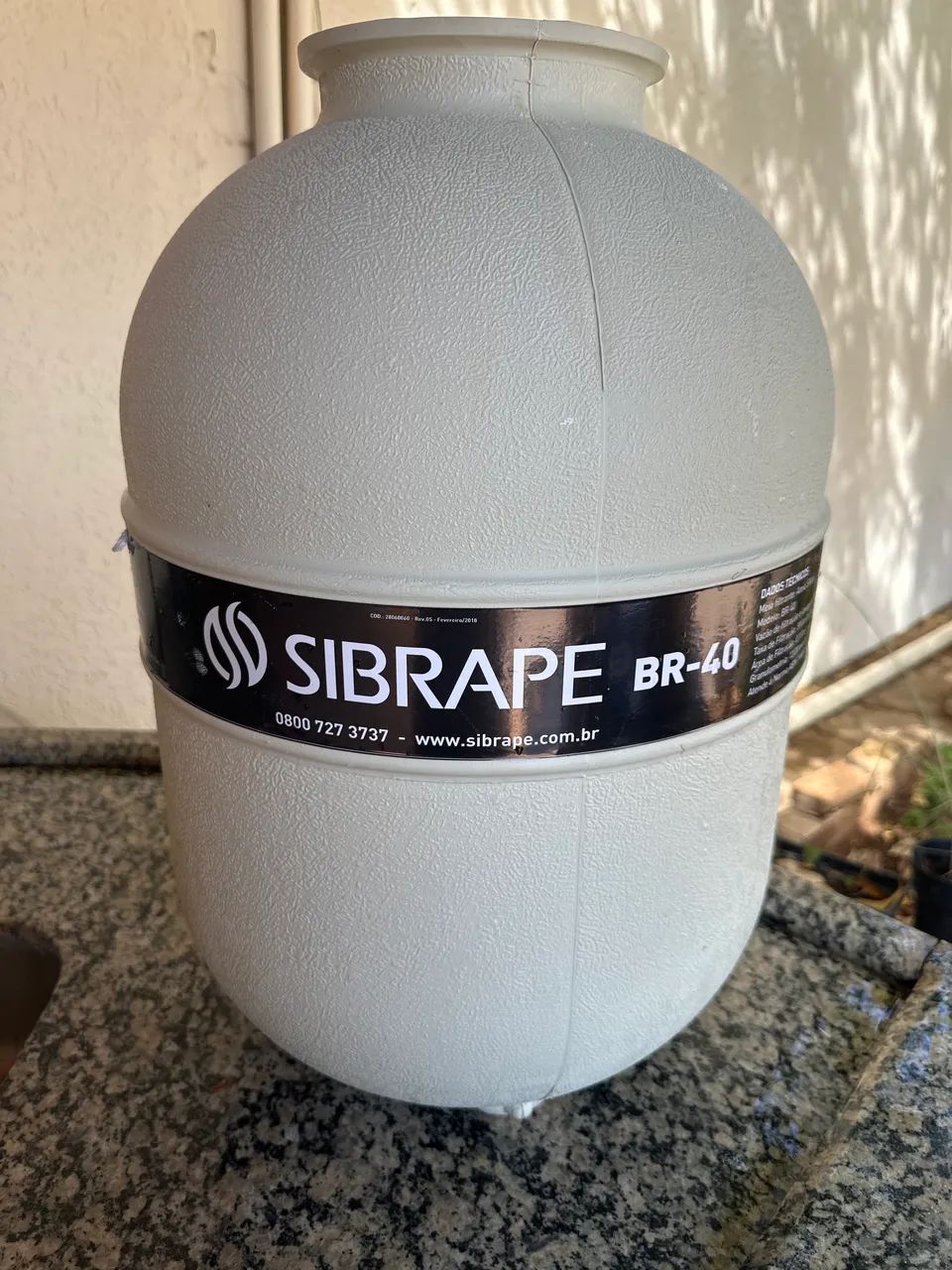 Filtro de piscina sibrape